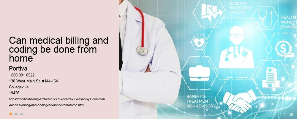 can medical billing and coding be done from home