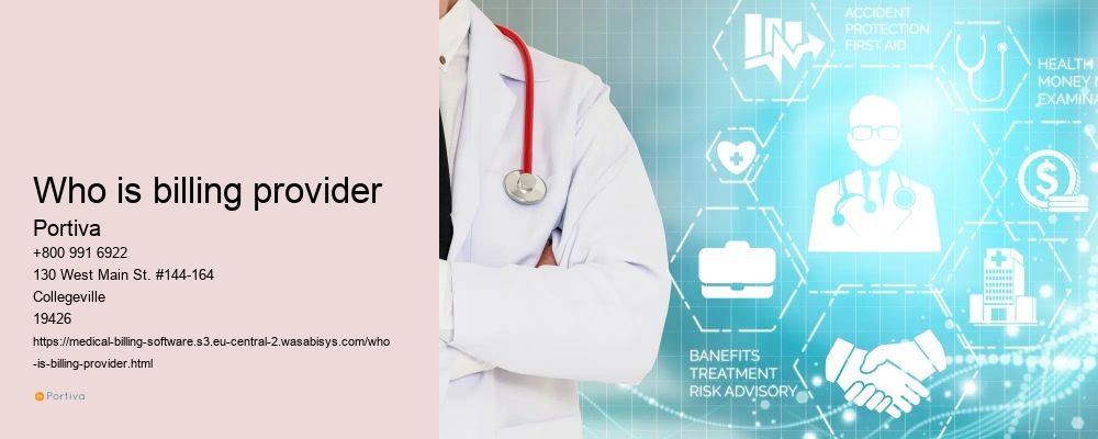 who is billing provider